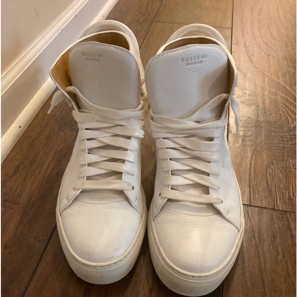 Buscemi high-top sneaker, worn 4 times